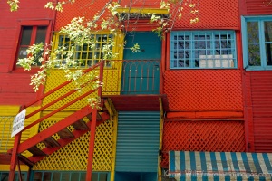 Colorful La Boca Architecture